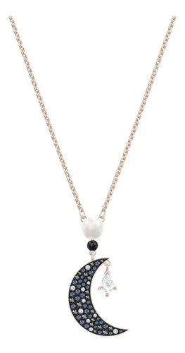 Collar con Adorno de Luna Incrustado | Grado B