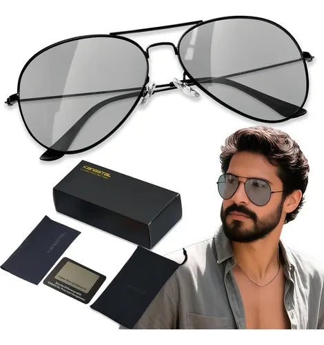 Lentes de Sol Hombre Dama Gafas Oscuros Polarizadas Retro | Grado B