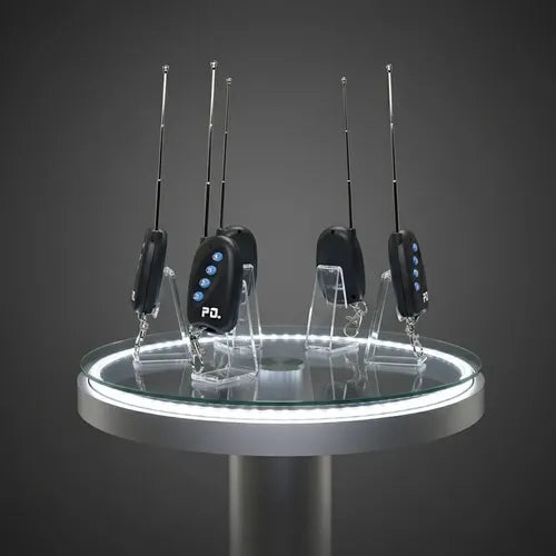 4 Controles para Portón Eléctrico y Puerta Automática Negro | Grado B