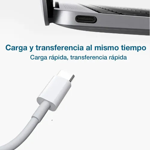 Cable USB C a USB C de Carga Rápida 60W 30 cm | Grado B