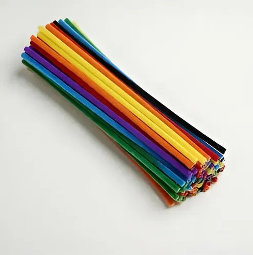 Limpiapipas de Colores Surtidos Mate Paquete C/100 Piezas | Grado B