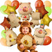 Kit de Globos con Motivo de Capibara para Fiesta de Cumpleaños Color Dorado | Grado B