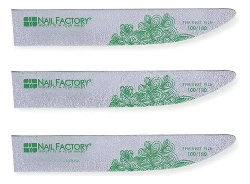 Pack de Limas Nail Factory en Rosa Azul o Verde a Elegir | Grado B
