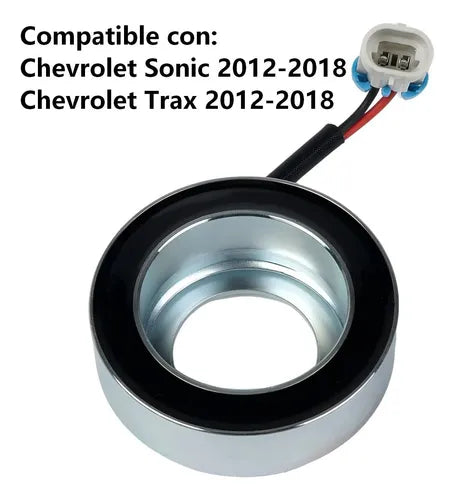 Bobina Embrague Compresor A/C Sonic Trax 2013 2014 2016 2018 GRADO B