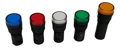 FOCO PILOTO LED 16MM AZUL