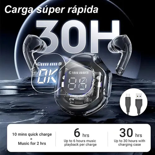 Audífonos Gamer Inalámbricos Free Breath Z9 con Reducción de Ruido IPX4 Color Negro | Grado B