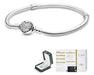 Pulsera con Piedra Moissanita Regalo de Aniversario Color Plateado | Grado B