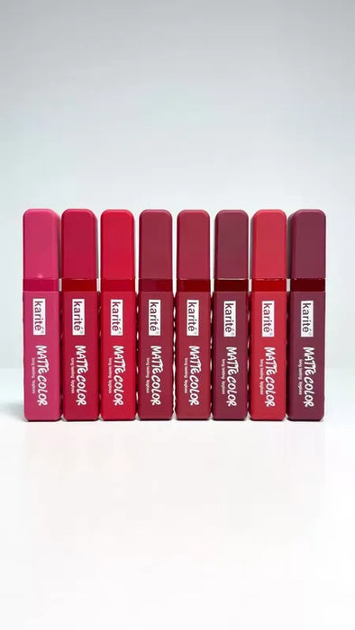 Labial Mate Indeleble de Larga Duración con Karité 8 ml | Grado B