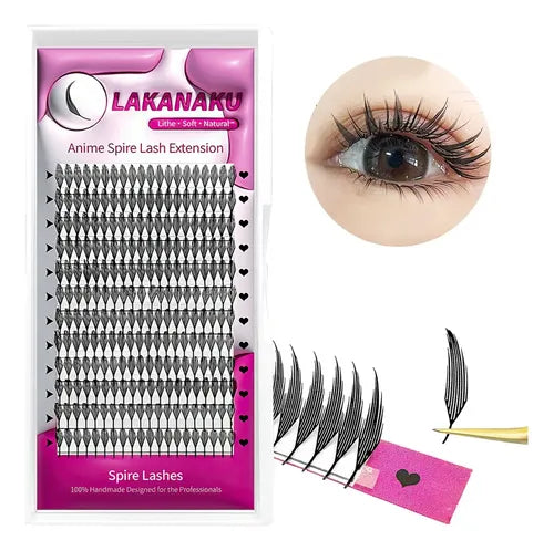 Extensiones de Pestañas Easy Fans Bloom Mix D de 8 a 15 mm | Grado B