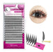 Extensiones de Pestañas Easy Fans Bloom Mix D de 8 a 15 mm | Grado B