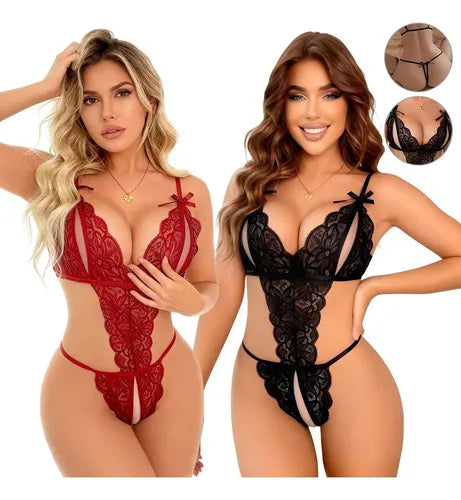 Conjunto de Lencería Tipo Babydoll para Mujer | Grado B