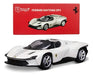 Bburago Ferrari Daytona SP3 Metal Car Model Rojo Blanco 1:64 | Grado B