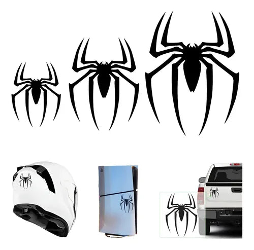 Calcomania Spiderman Araña Auto Moto Sticker Decorativo | Grado B
