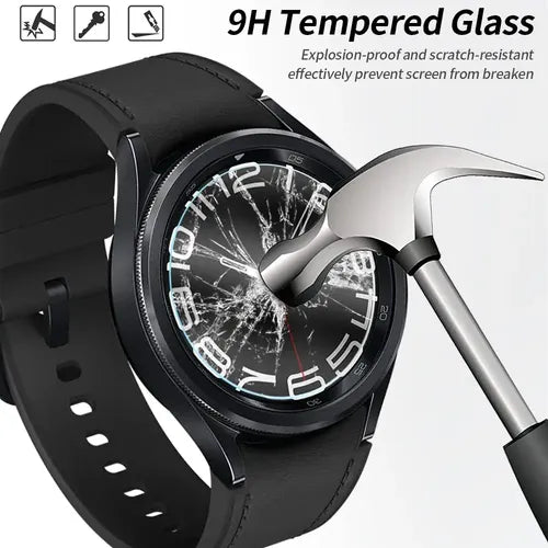 COMBO 3 MICAS D CRISTAL TEMPLADO PREMIUM PARA GALAXY WATCH 6