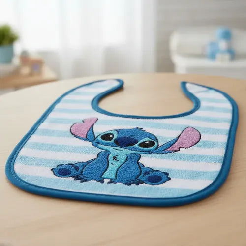 Babero Disney Baby Stitch para Bebé Diseño Surtido | Grado B