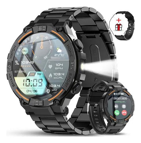 Reloj Inteligente Hombre Smartwatch Militar Deportivo 1.52 | Grado B