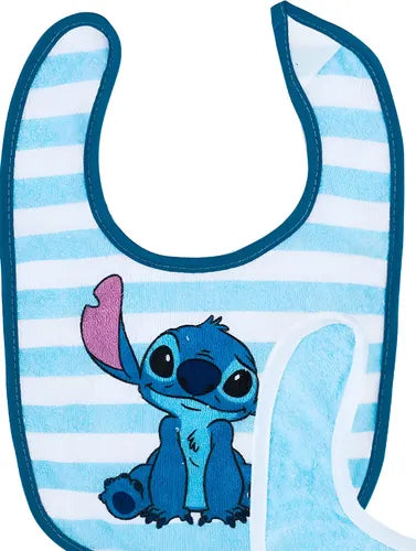 Babero Disney Baby Stitch para Bebé Diseño Surtido | Grado B