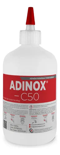 Adhesivo Instantáneo Adinox C50 de Bajo Olor 20 g | Grado B