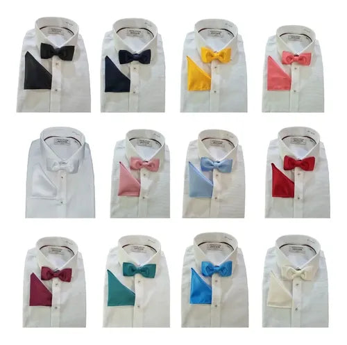 Juego de Corbata con Nudo Estilo Británico para Niños y Niñas | Grado B