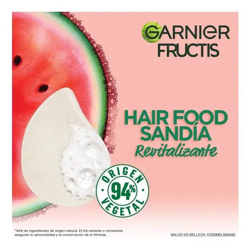Pack X6 Unidades Shampoo Bar Hair Food Sandia 60G Garnier | Grado B