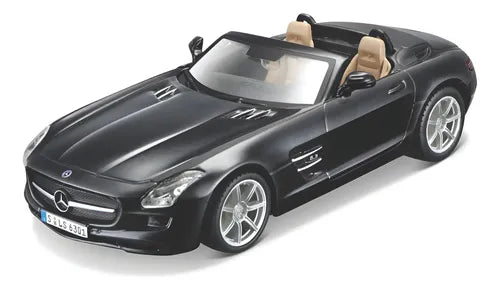 Mercedes-benz Sls Amg Roadster Bburago Escala 1:32 Negro | Grado A