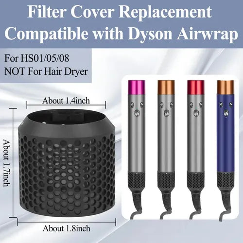 Funda para Filtro y Cepillo de Limpieza Compatible con Dyson Airwrap Color Gris | Grado B