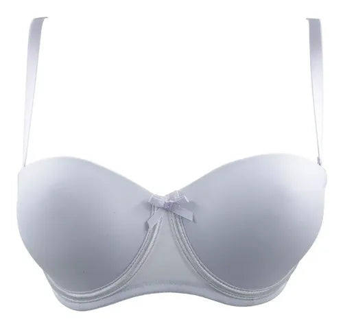 Brassier Strapless Linea con Silicon de Lujo, No Se Baja | Grado B