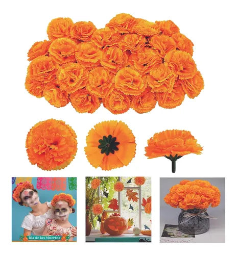 Decoraciones para Fiestas de Día de Muertos 5PC, Fiestas Naranja Día de Muertos | Grado B