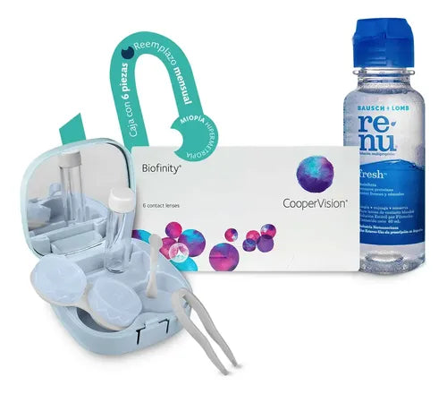 Lentes de Contacto Biofinity XR, Caja de 6 Piezas | Grado B