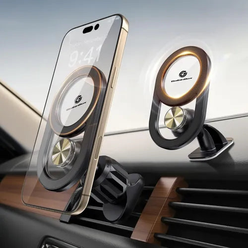 soporte celular magna tico para auto magsafe giratorio de 360