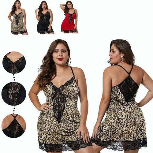 Pijama de Encaje de una Pieza para Mujer | Grado B