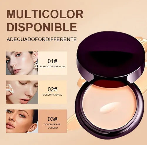 Corrector en Crema 3 en 1 de Máxima Cobertura con Pincel Tono Natural | Grado B