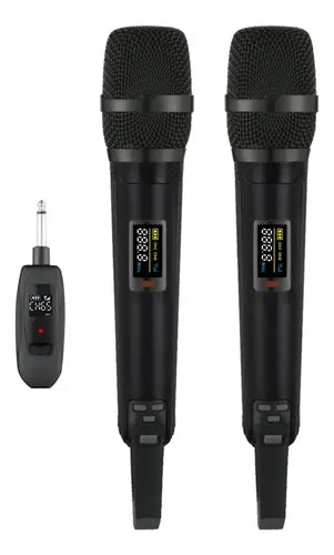 Micrófono KM9000 Inalámbrico Profesional 100M Kit 2piezas Bomge | Grado B