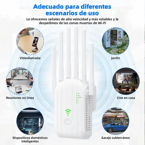 Router Hugent RT-WR U20 LAN y WAN Color Blanco | Grado B