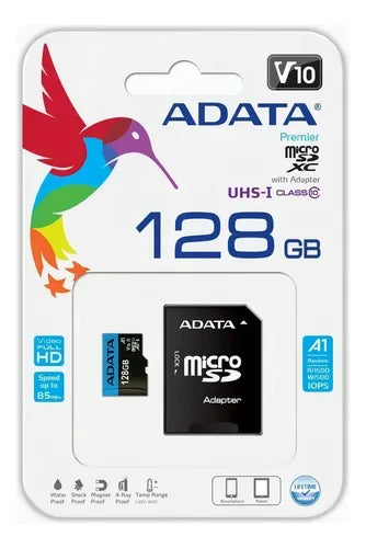 Tarjeta de Memoria Premier 128 GB Clase 10 | Grado B