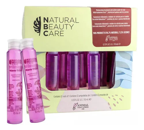 Pack X 12 Ampolletas Natural Beauty Care Kera Trim | Grado B