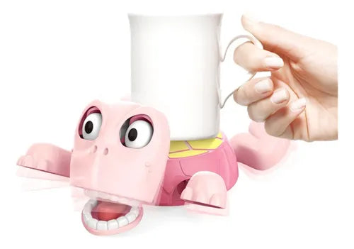 Broma Posavasos de Tortuga Porta Vasos Creativo y Divertido Animales Coral Claro | Grado B