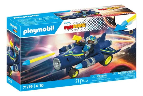 Playmobil Racing Avión Espacial Funstars 71719 31 Figura Playmobil | Grado A