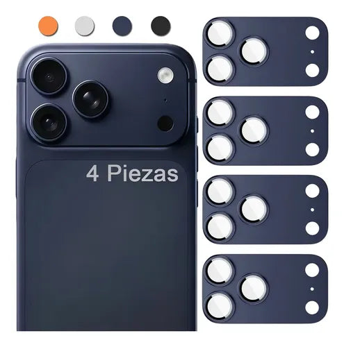 Protector de Lente Metálico HD para iPhone 17 Pro Max | Grado B