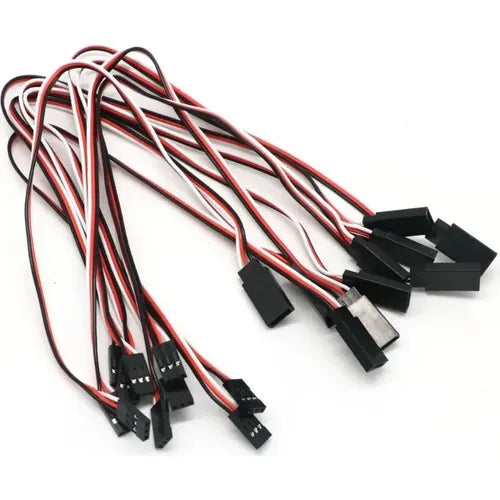 Cable de Extensión para Servomotor MG995 y MG996 de 30 - Pack con 10 Piezas | Grado B