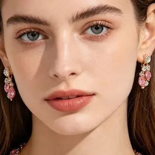 Collar Brillante con Cristales para Mujer | Grado B