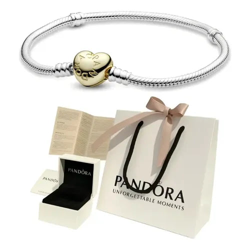 Pulsera con Colgante de Serpiente Color Plateado | Grado B