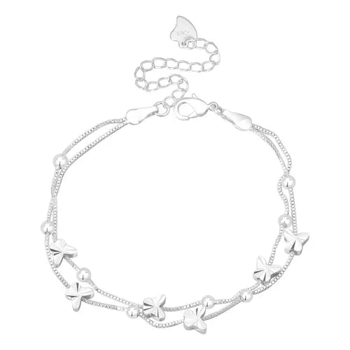 Pulsera con Adorno de Cisne Negro Color Dorado Rosa | Grado B
