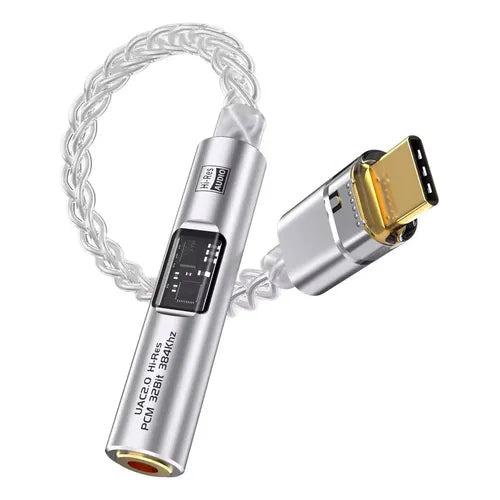 Adaptador USB-C a Conector de 3.5 mm Hi-Res | Grado B