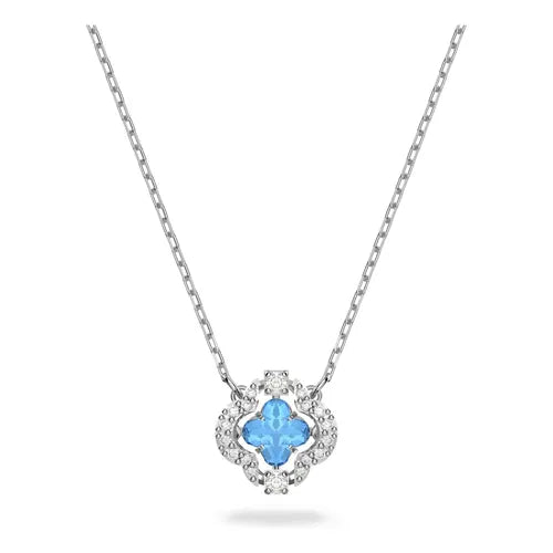 Collar de Corazón Brillante Blanco | Grado B