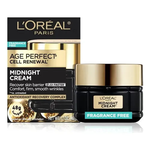 Crema Hidratante Age Perfect Rosy Tone de L'oréal Paris Todo Tipo de Piel Día/noche | Grado B