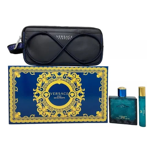 Set 3 Piezas Versace Eau Fraiche para Hombre de Versace EDT | Grado B