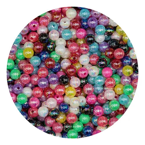 Bolas de Acrílico de Colores Separadoras para Pulseras | Grado B