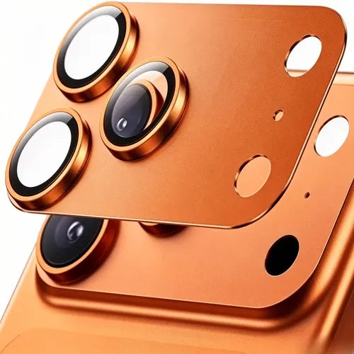 Mica Protectora de Lente de Cámara para iPhone 11 a 17 | Grado B