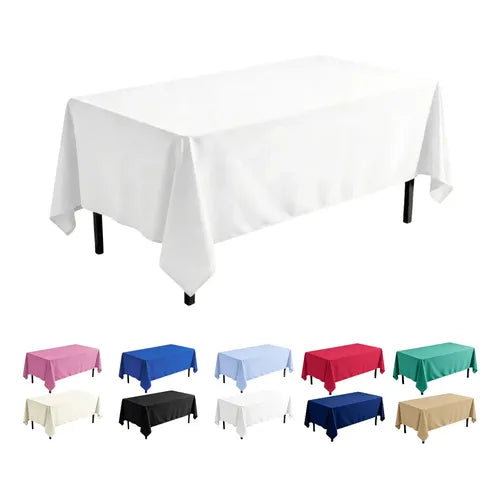 MANTEL RECTANGULAR KUROMI DE PLÁSTICO IMPERMEABLE ROSA 1.8 M X 1.08 M KUROMI TABLECLOTH